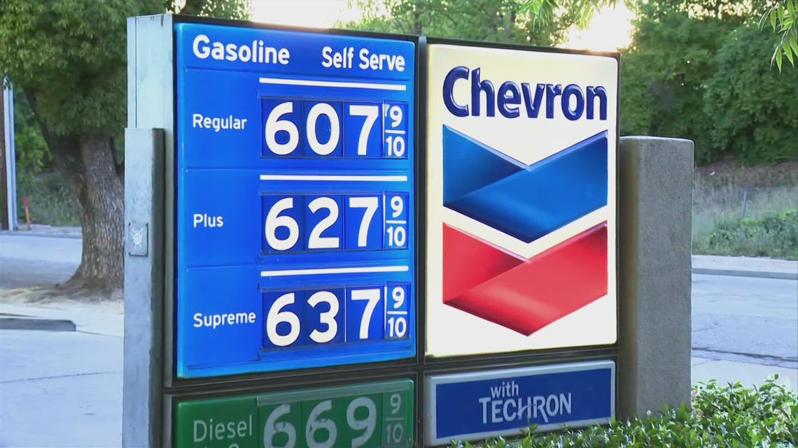 gas prices near me chevron