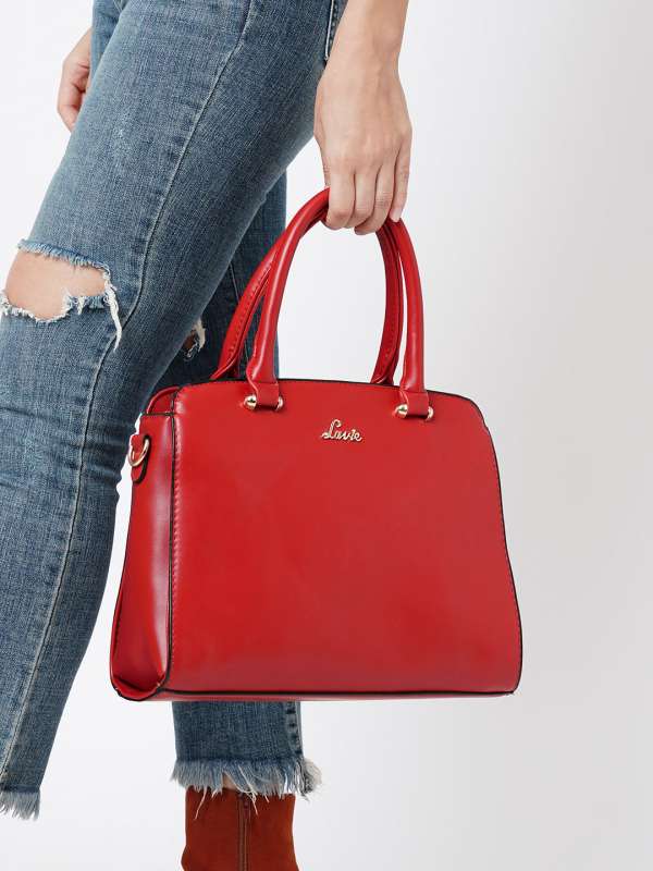 lavie red handbag