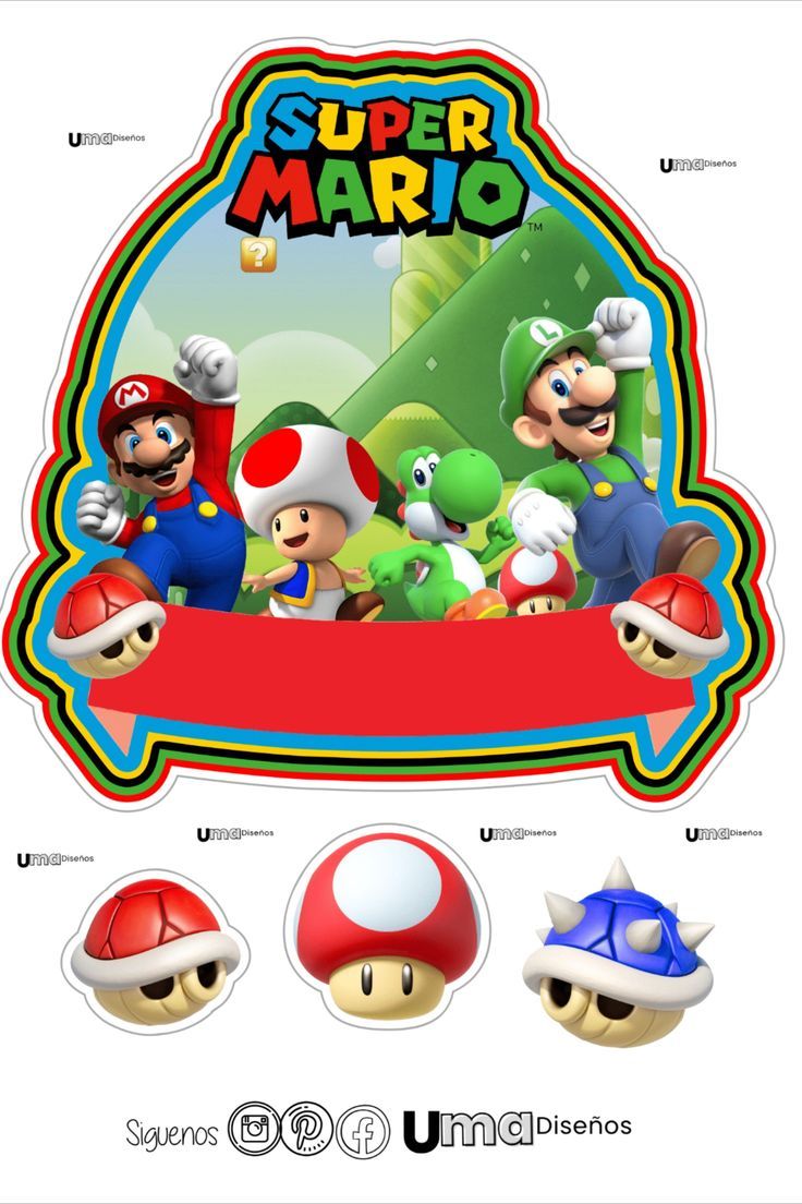 imprimible mario bros