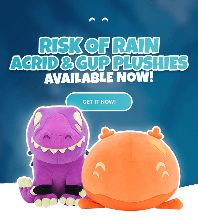 risk of rain plushie