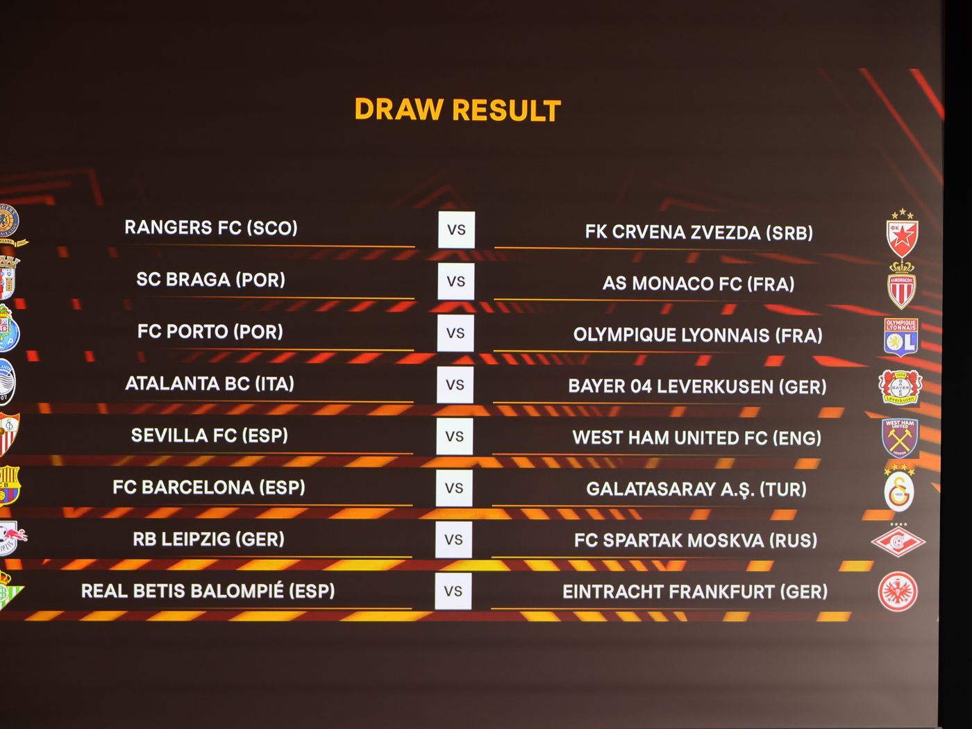 europa league bracket