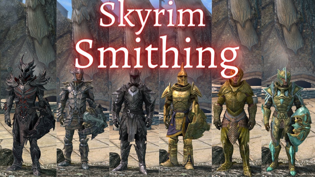 elder scrolls skyrim smithing