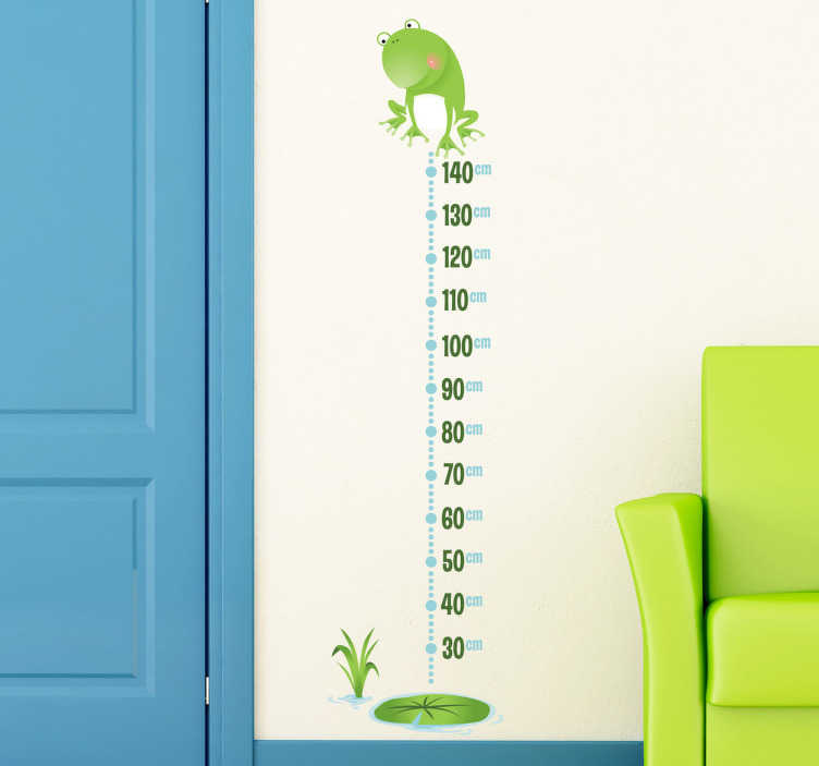 growth chart wall sticker