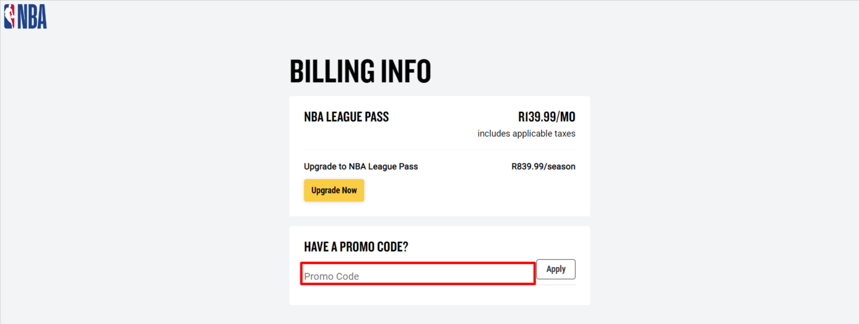 nba league pass australia promo code