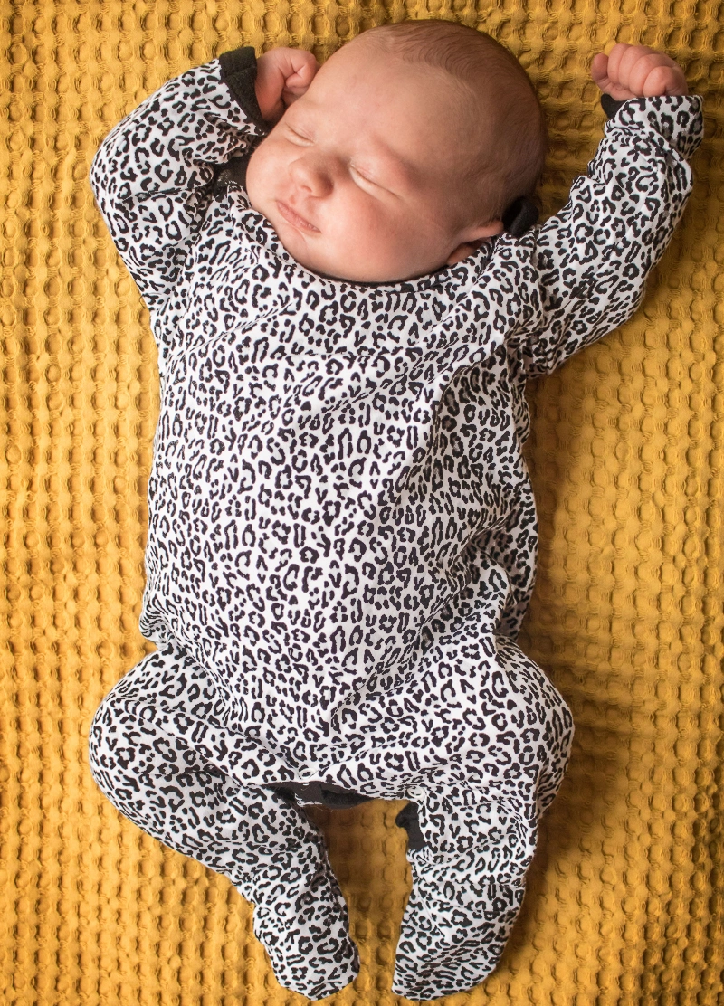 leopard print newborn outfit