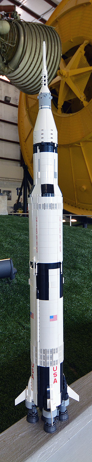 lego saturn five rocket