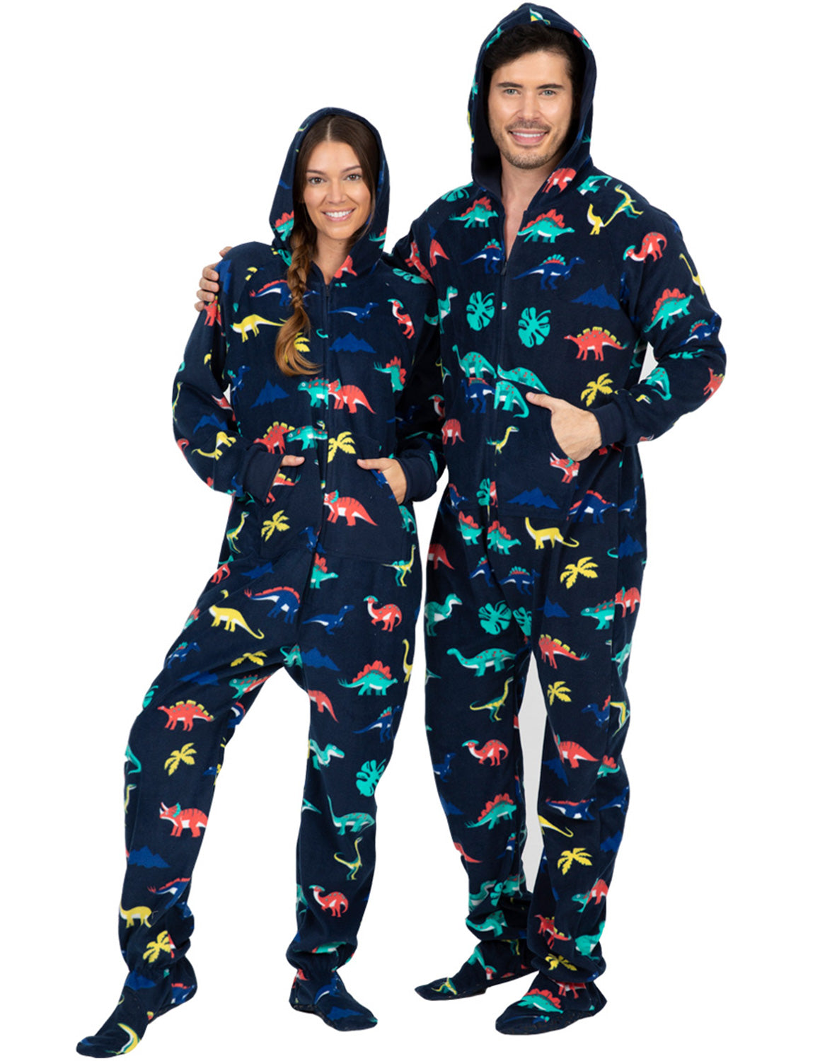 adult footie pajamas