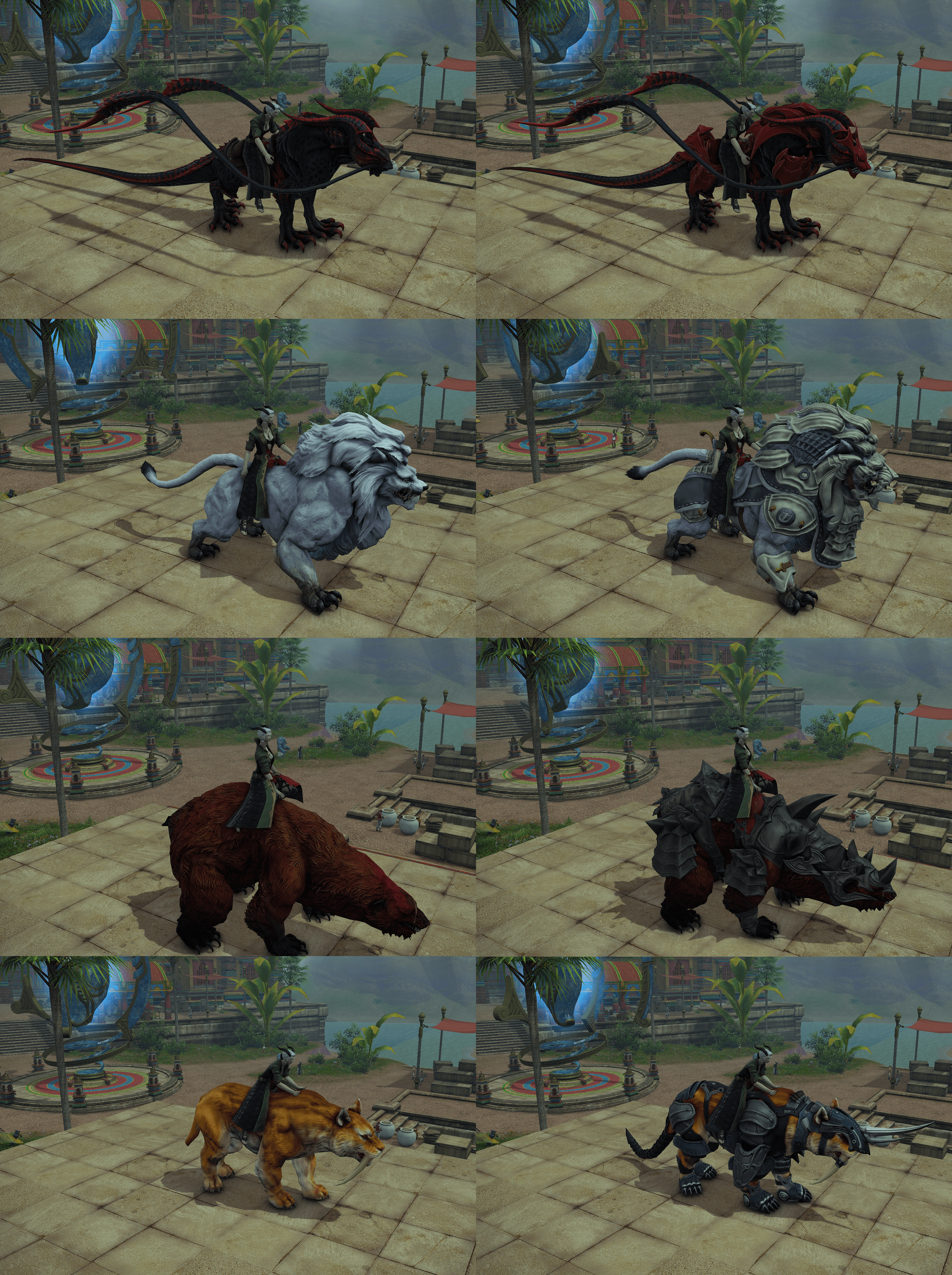 tank mounts ff14