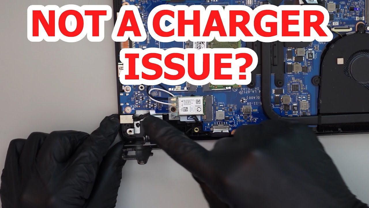 not charging dell laptop