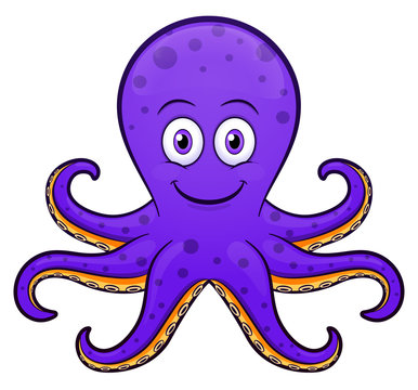 cartoon octopus