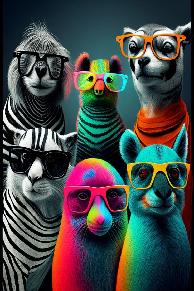 funny animal prints