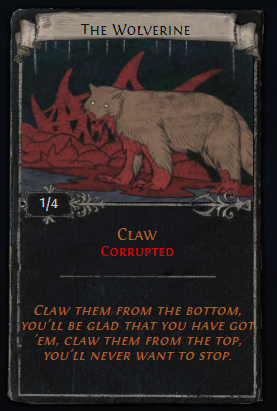 poe unique claw