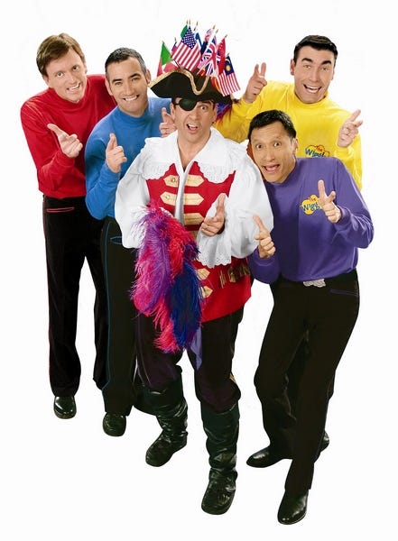 the wiggles sailing around the world