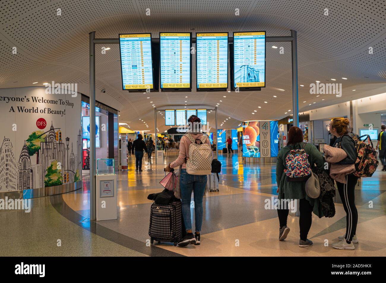 john f kennedy international airport departures