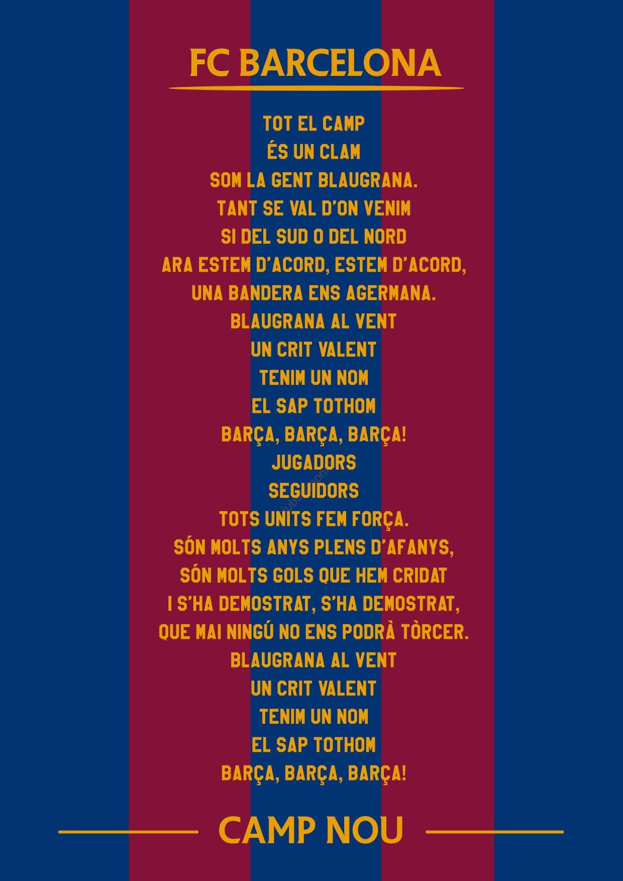 barca lyrics