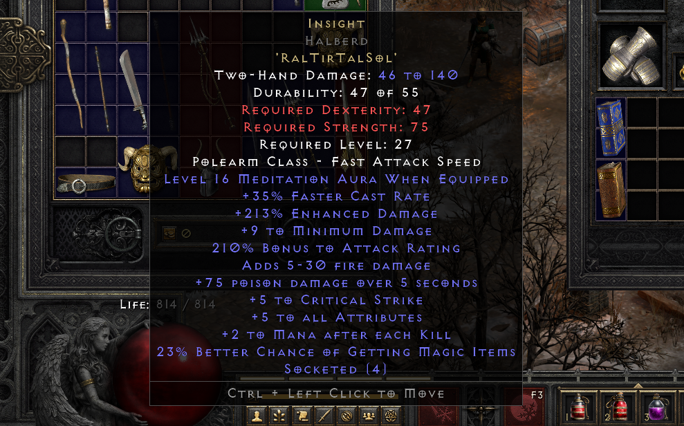 merc weapons diablo 2