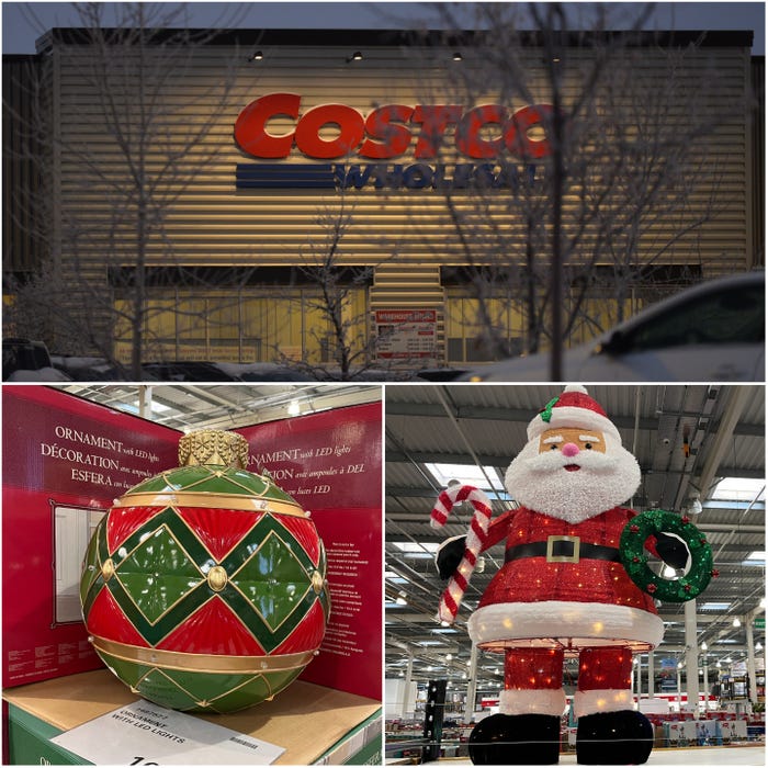 costco xmas decorations