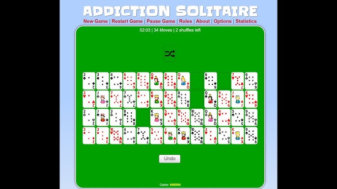 addiction solitaire game