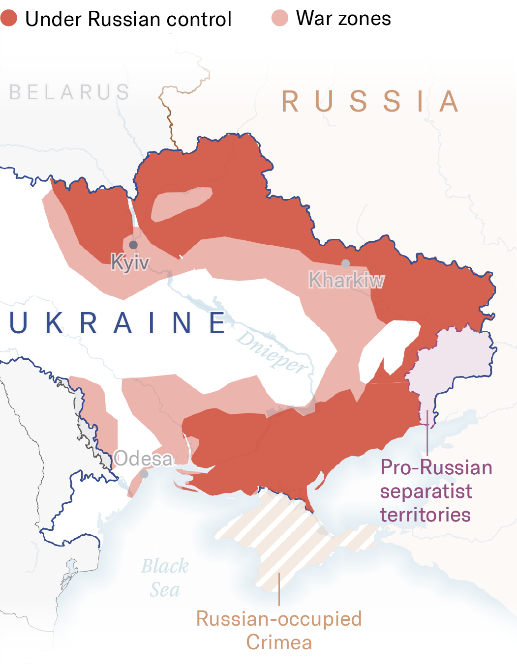 live map ukraine invasion