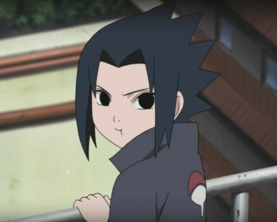 sasuke uchiha de niño