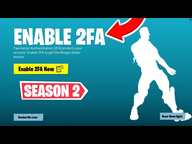 fortnite.com 2fa