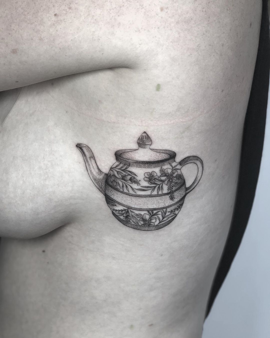 tea pot tattoo