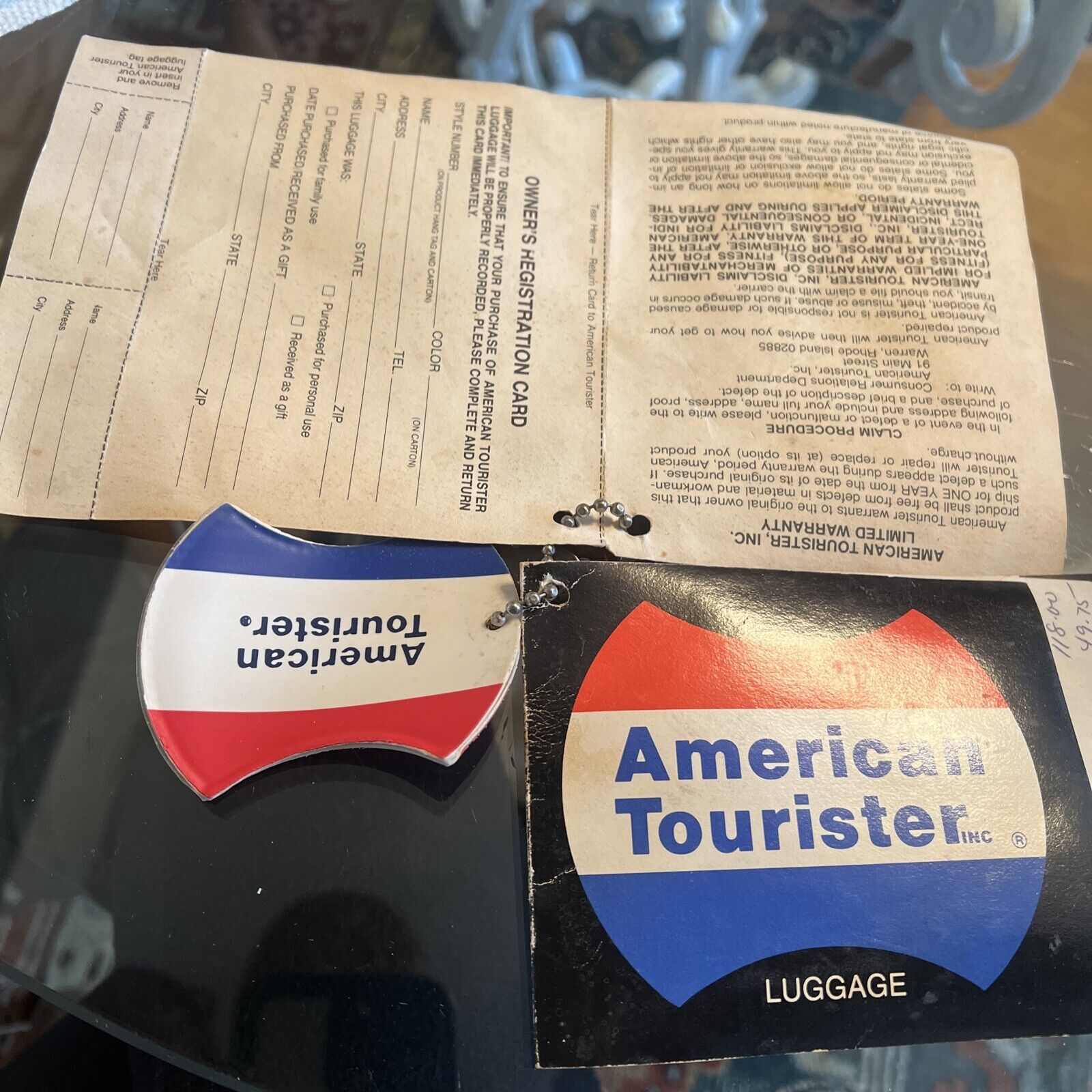 american tourister warranty claim