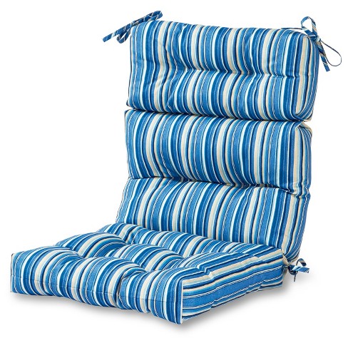 high backed outdoor chair cushions