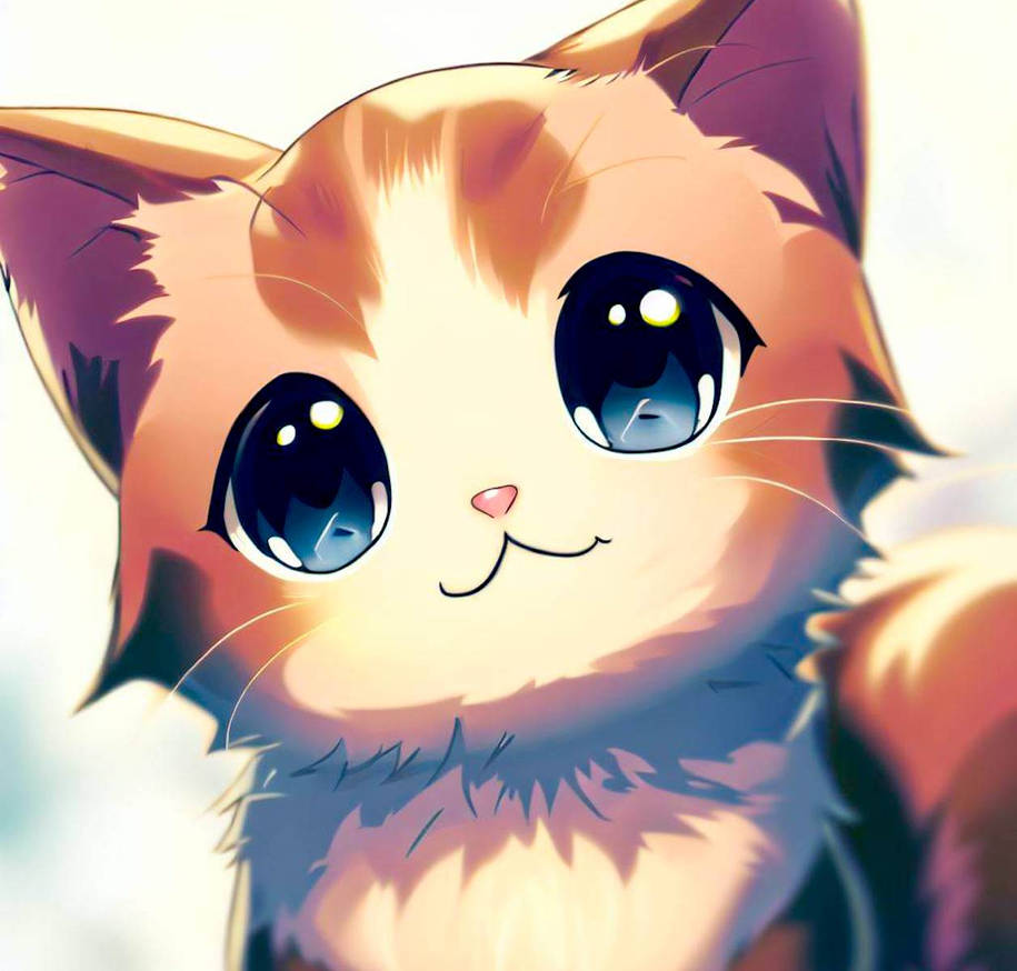 cutest anime cat