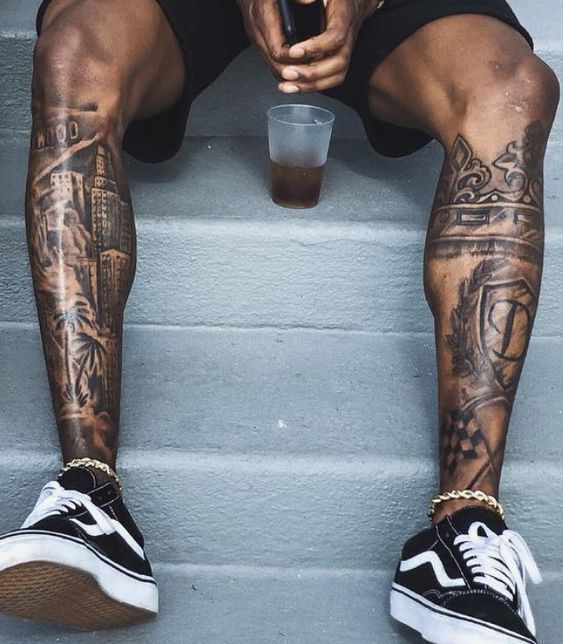 leg tattoo ideas for men