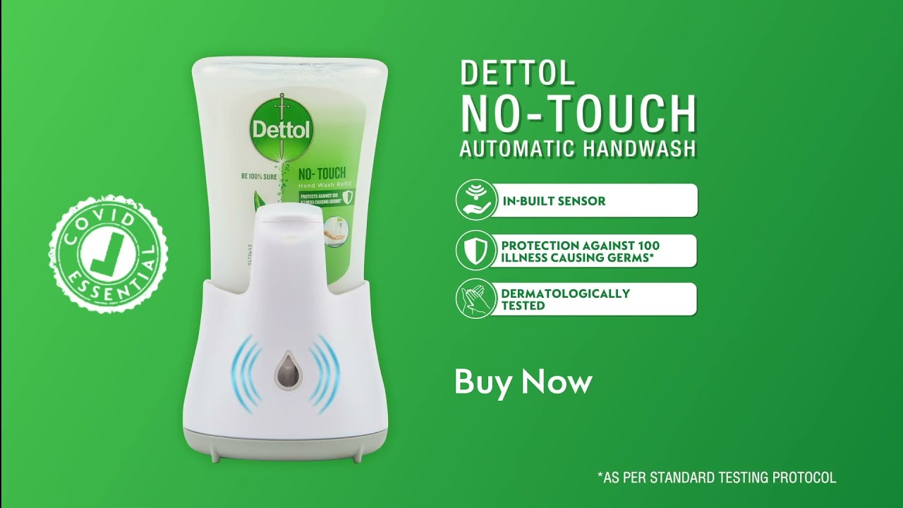 dettol hand wash dispenser