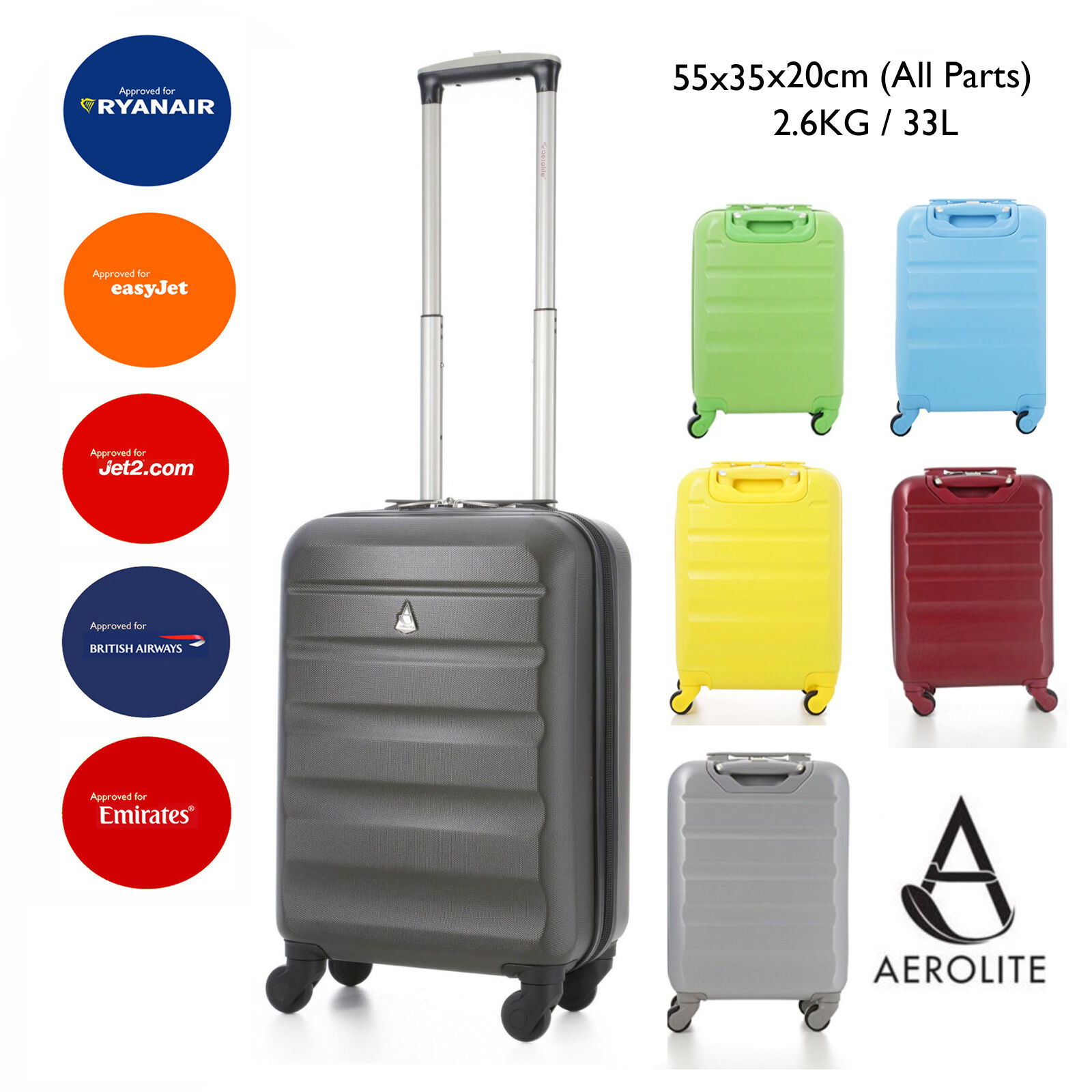 aerolite suitcases