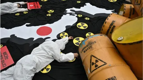 bbc japan nuclear water