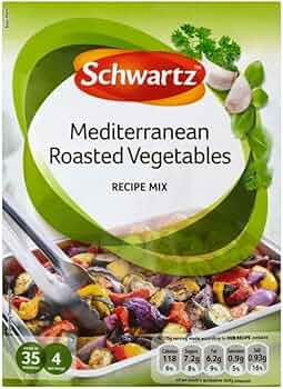 schwartz mediterranean roasted vegetables