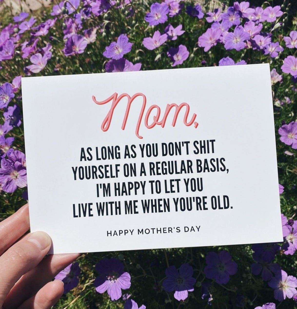 rude mothers day cards