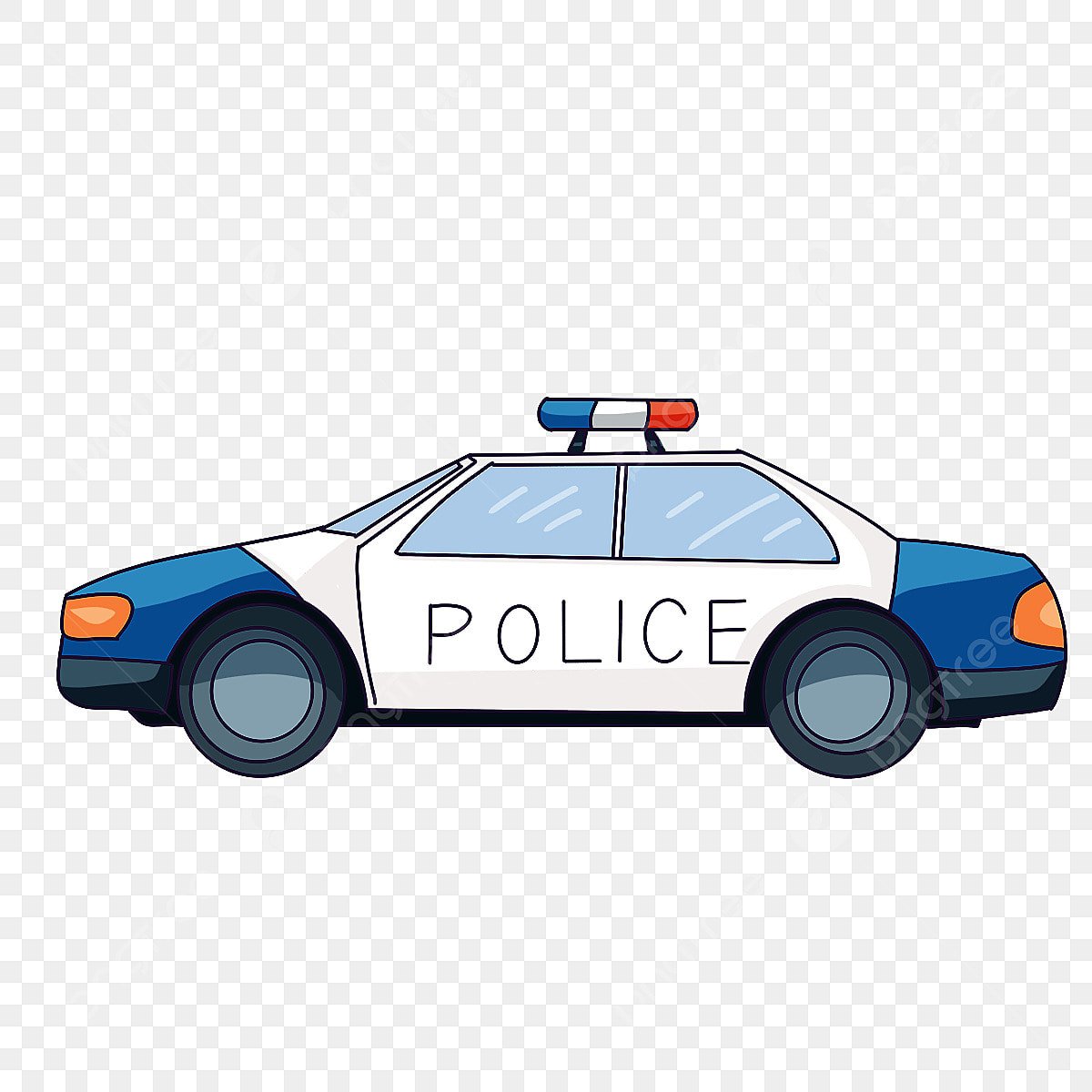 police car clipart