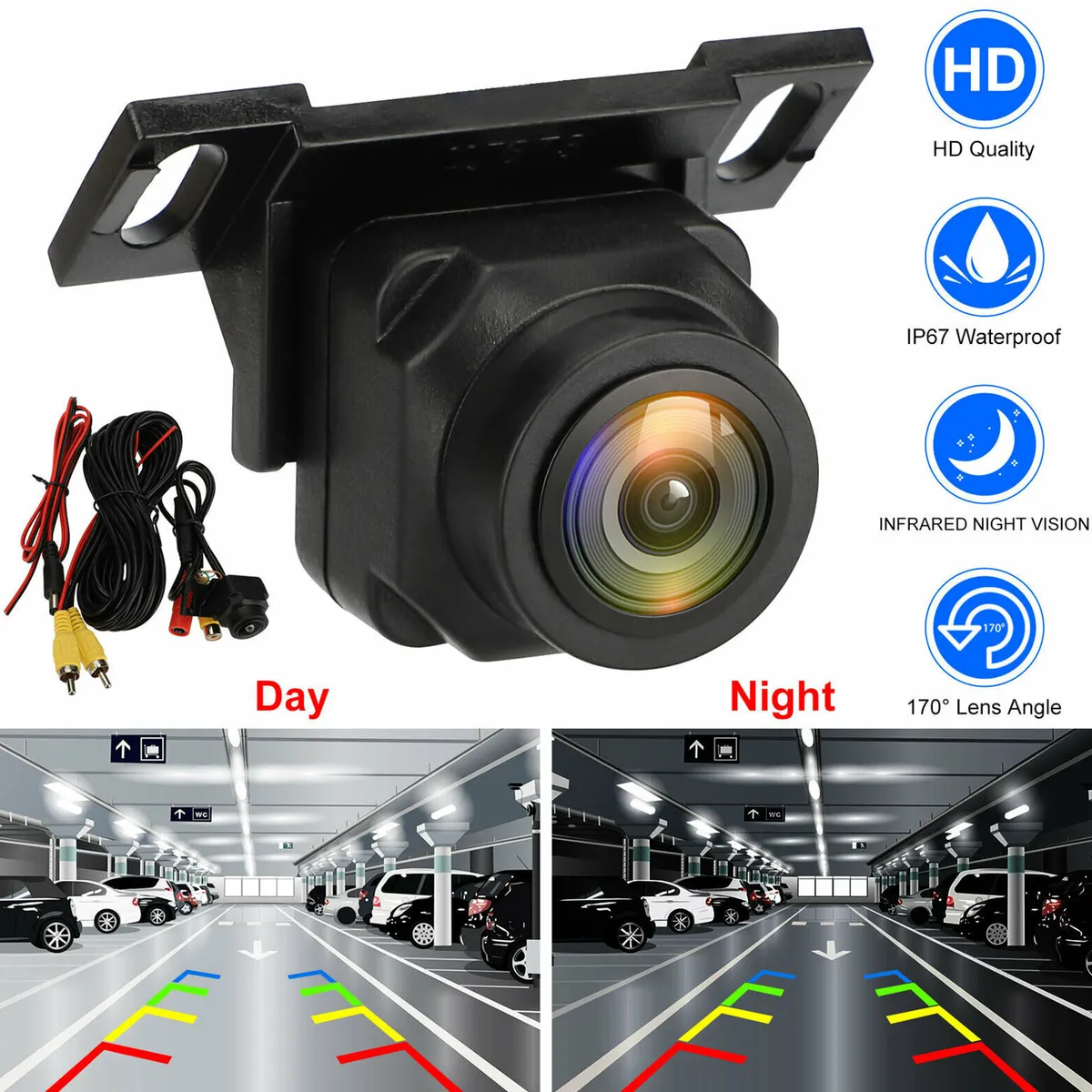 car waterproof & night vision camera