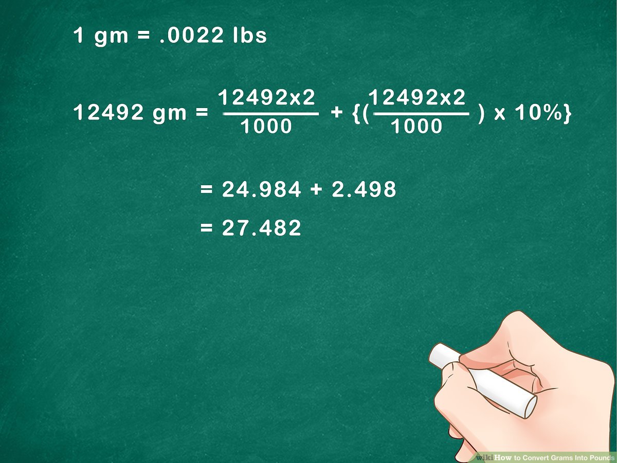 5oo grams to pounds