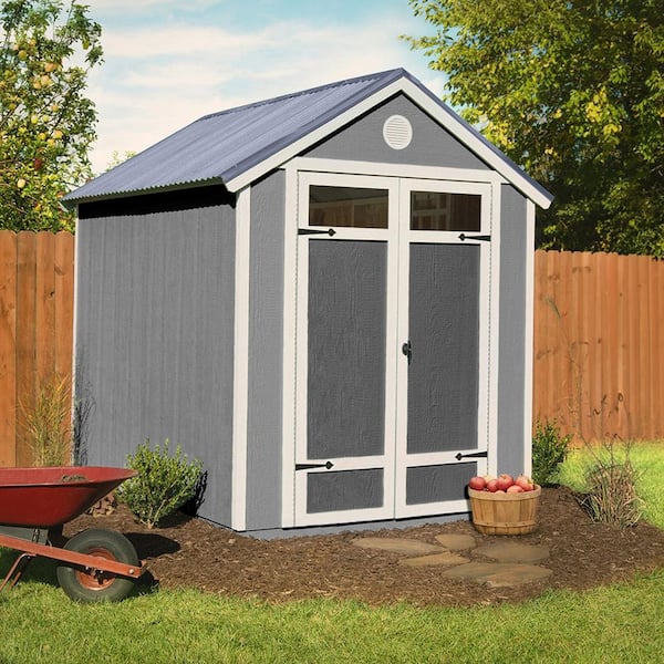 6 x 8 wood storage shed