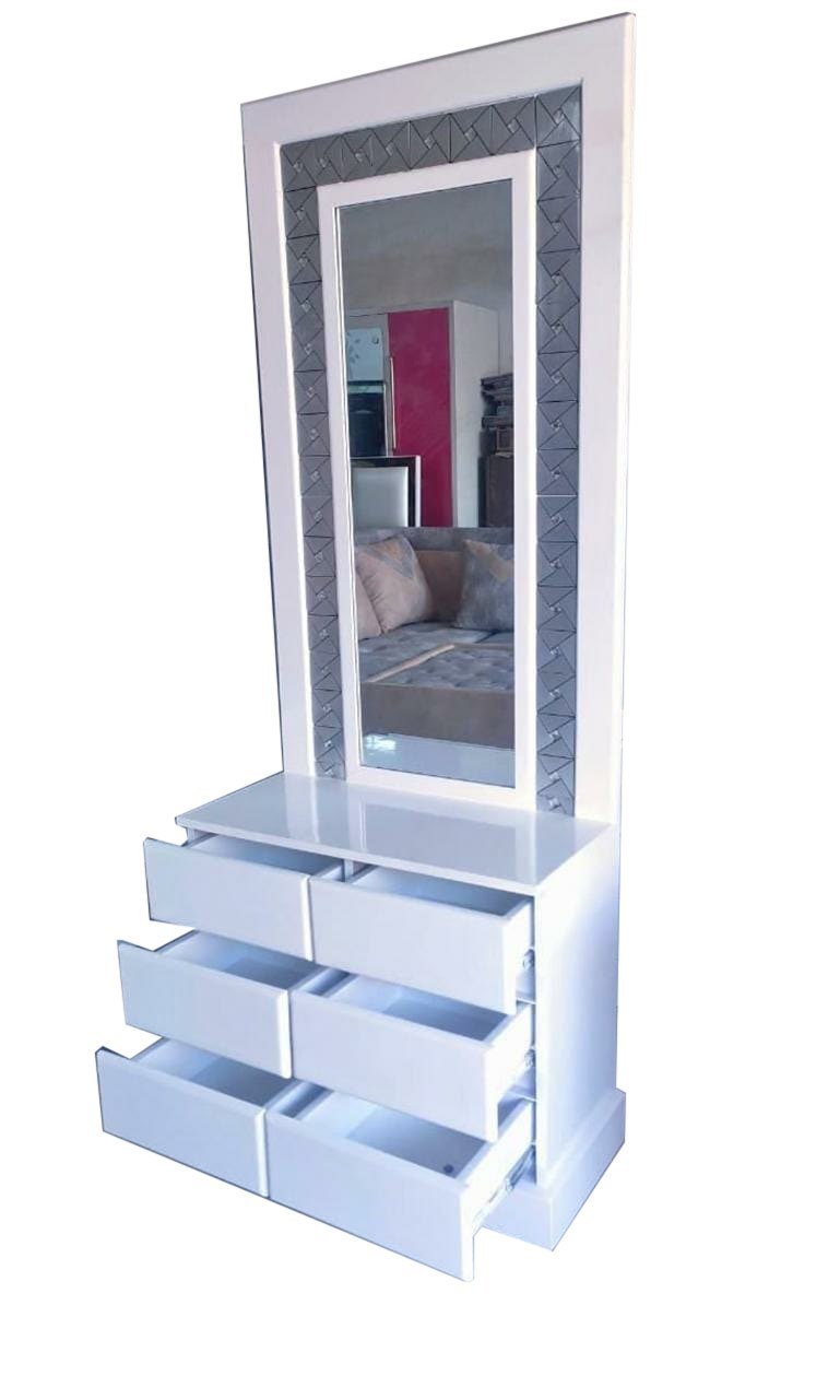 led dressing table