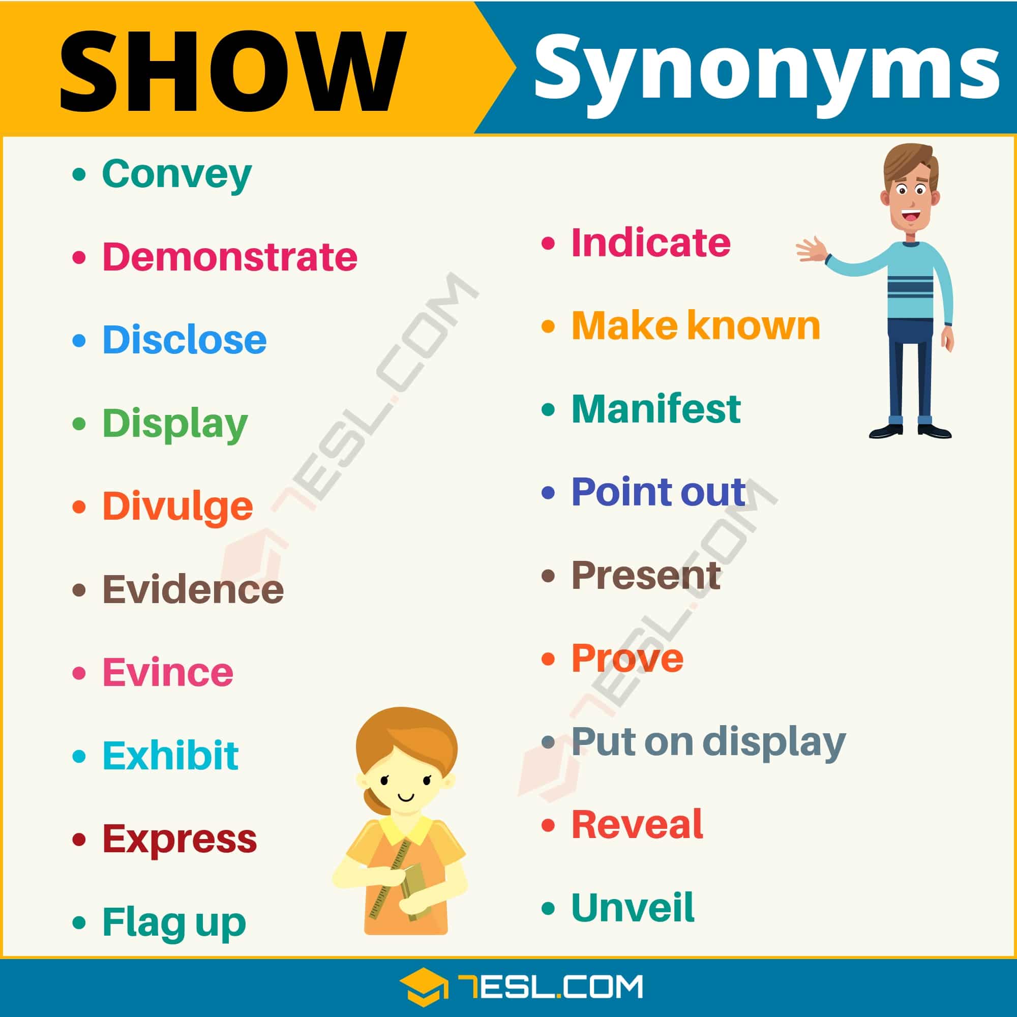 synonym show