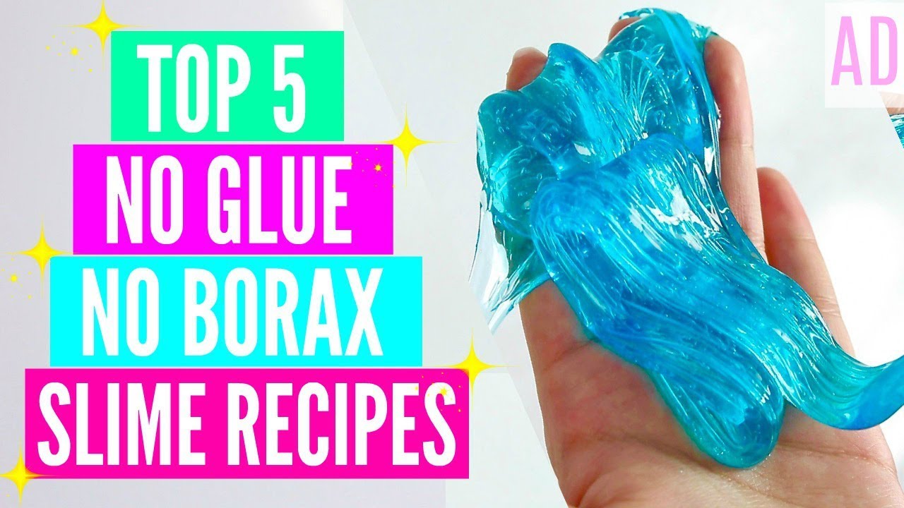 how to make slime without glue or borax