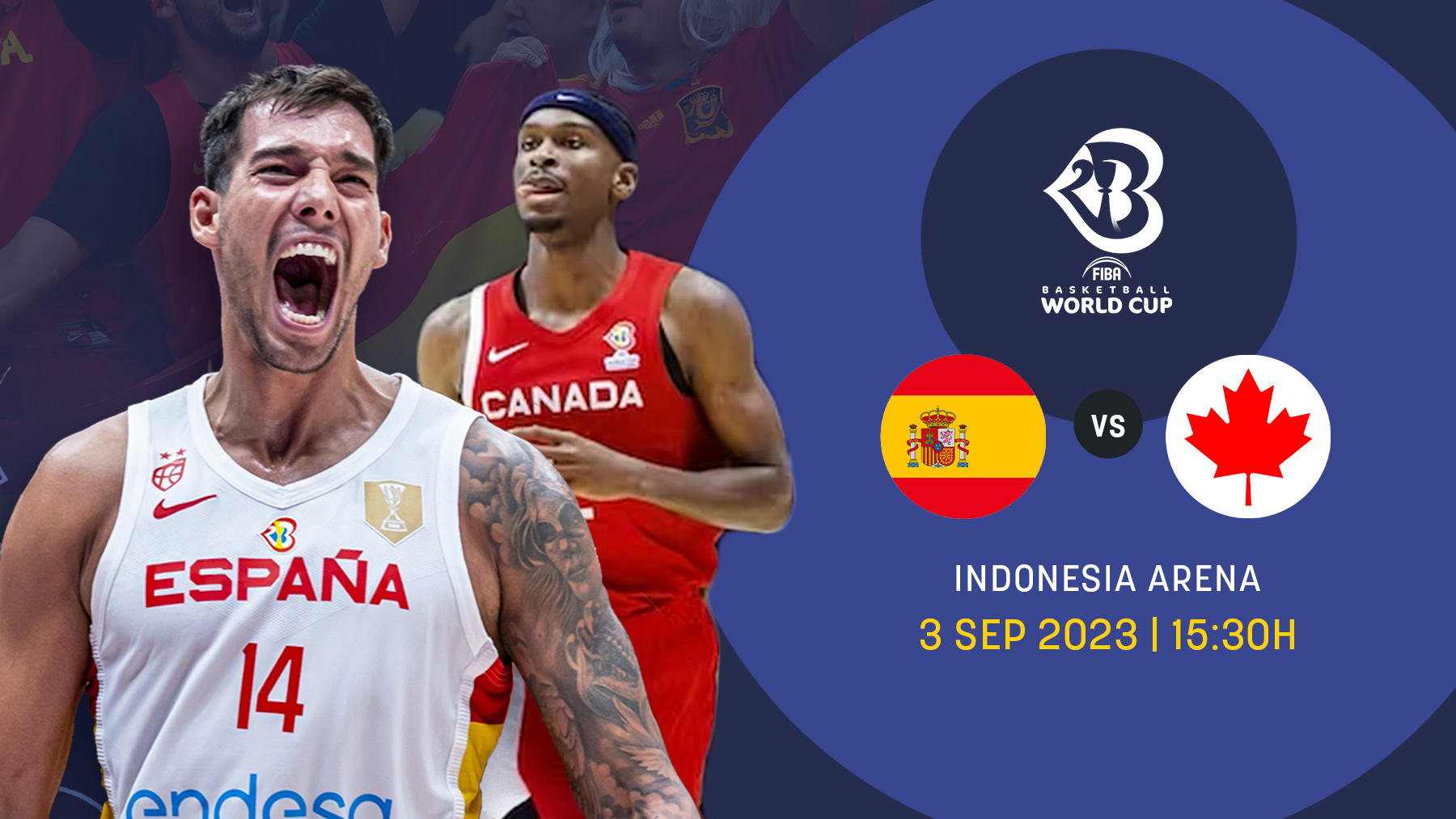 españa canadá baloncesto hoy