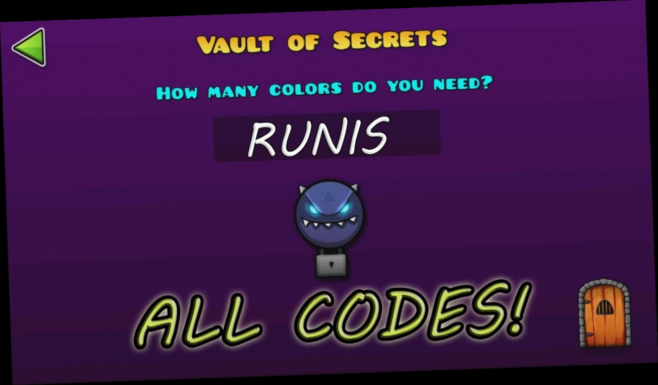 vault of secrets codes 2023