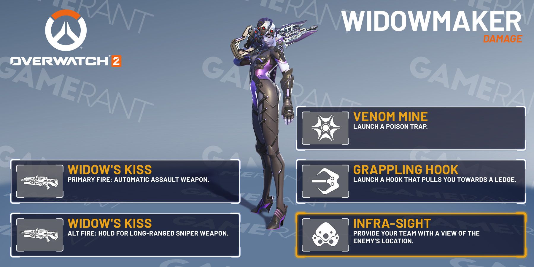 widowmaker guide