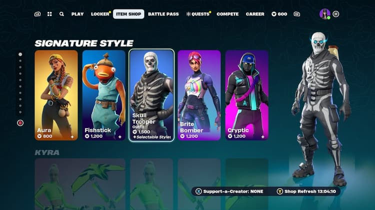 what is the fortnite item shop