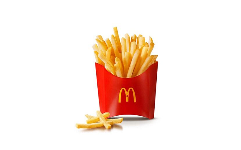 medium fries mcdonalds carbs