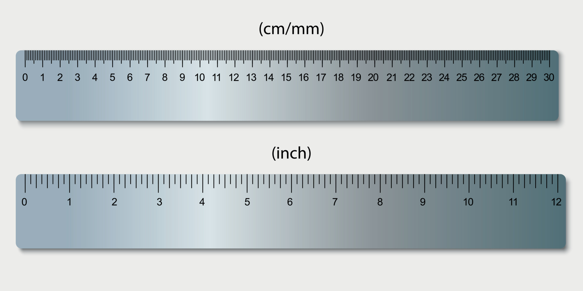 17inches to cm