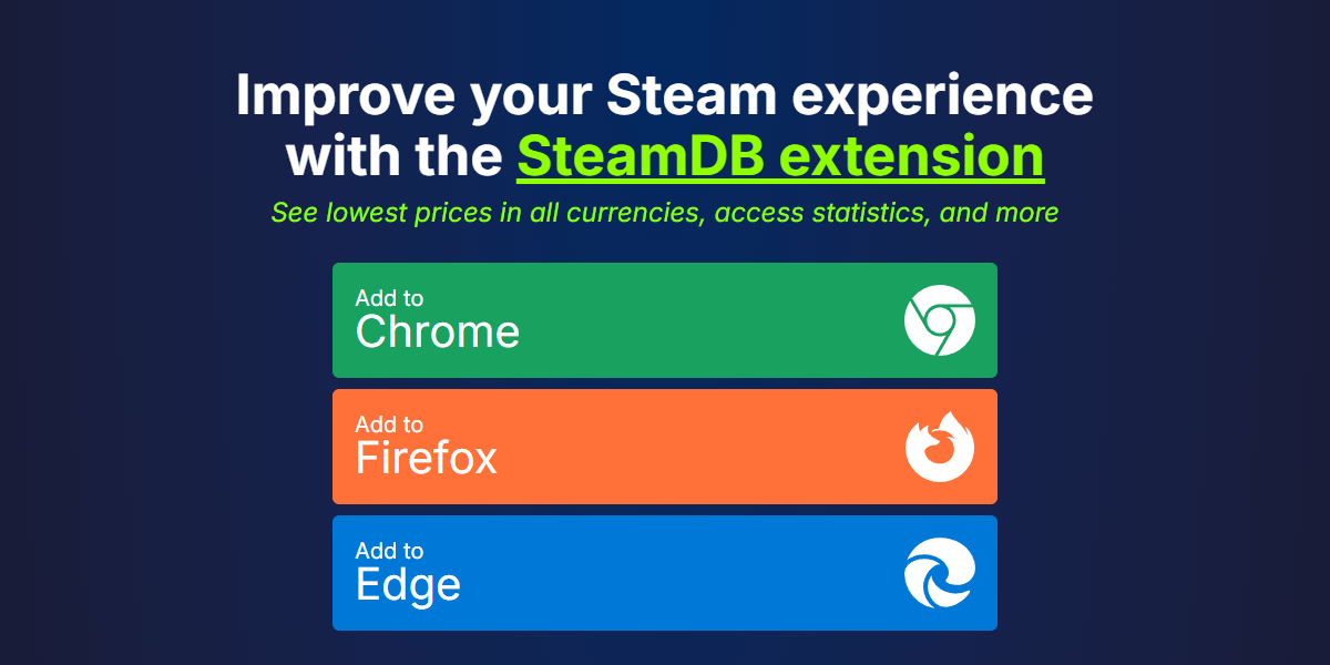 steam db info