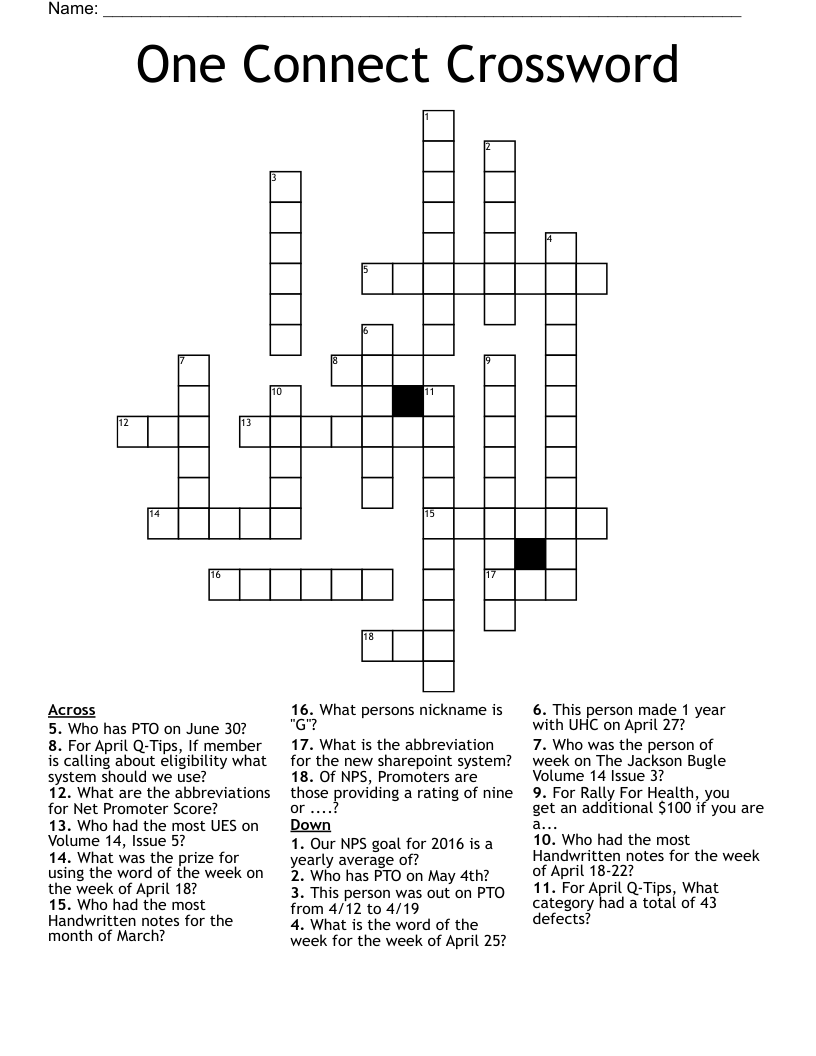 g rated crossword